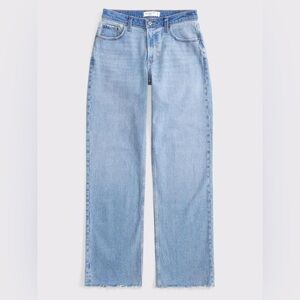 Abercrombie & Fitch Light Blue Women's Straight Jeans